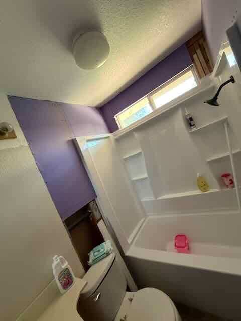 Bathroom remodel progress, step 5 of 10
